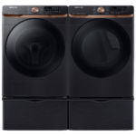 Samsung Front Load Washer & Dryer Set, 5.2 & 7.5 cu. ft., Brushed Black, Electric - Image 12