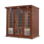 4 Person Full Spectrum Infrared Sauna - Image 3