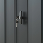 7x7 Metal Storage Shed with 7x7 Covered Porch - Image 10