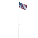 25ft Premium Flagpole - ECSA25 Black Anodized / External (Cleat) / Ship Everything Together - Image 7
