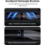 eufy E25 Omni Robot Vacuum and Mop Combo HydroJet System 20000Pa Turbo Suction Zero Tangle Design - Image 6