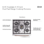 Ilve Nostalgie II Dual Fuel Range - Image 4