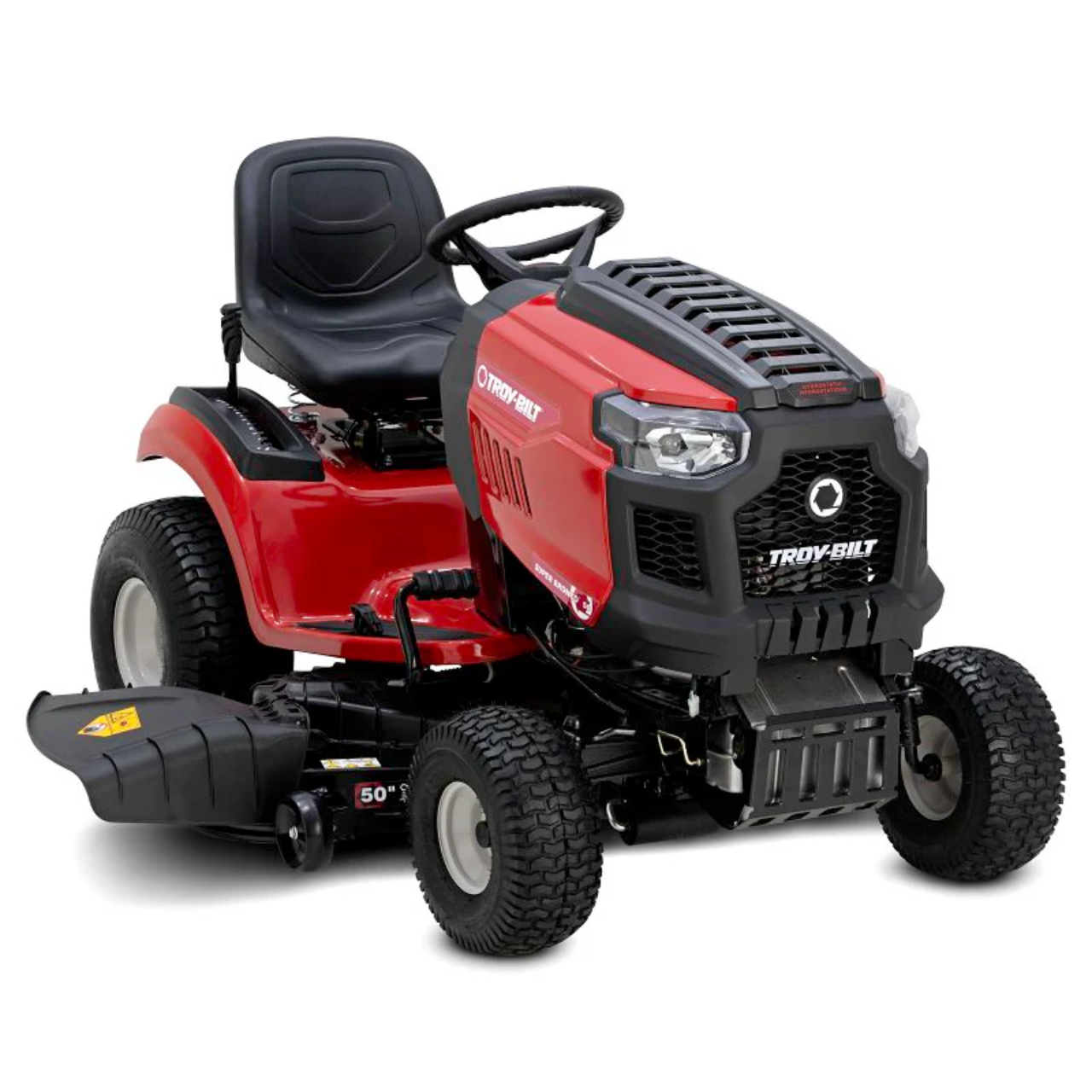download (50) Troy Bilt Super Bronco 50" FAB Deck 24hp 747cc Kohler Engine Riding Lawn Mower - Image 1