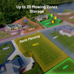 LUBA 2 AWD 1000H Lawn Printing Technology Provides Rich Mowing Patterns and Custom Designs for Your Lawn - Image 9
