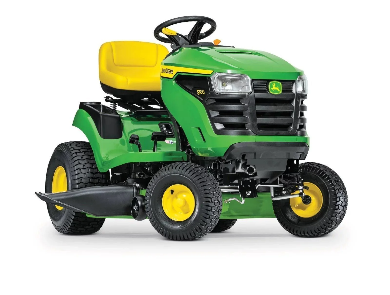 download (52) John Deere S100 42 in. 17.5 HP Gas Hydrostatic Riding Lawn Mowers - Image 1