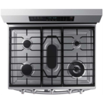 Samsung 6.0 cu. ft. Smart Freestanding Gas Range with Flex Duo - Image 6