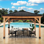 Backyard Discovery Barrington Cedar Wood Gazebo 12 x10 - Image 7
