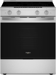 Whirlpool 30" Slide-In Electric Range with Frozen Bake Technology