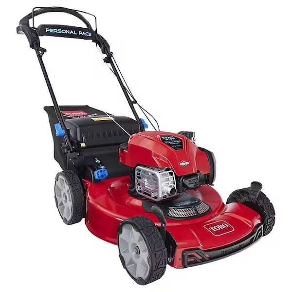 download (9) Toro 22″ Electric-Start Recycler Personal Pace Self-Propelled Gas Lawn Mowers - Image 1