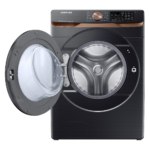 Samsung Front Load Washer & Dryer Set, 5.2 & 7.5 cu. ft., Brushed Black, Electric - Image 7
