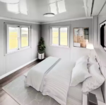 Customized Luxury Prefabricated Houses Modern Durable Quality Expandable Container House 40Ft 60m2 Modular Prefab House - Image 5