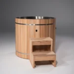 Barrel Stainless Steel Cold Plunge Tub for Recovery and Ice Bath Therapy